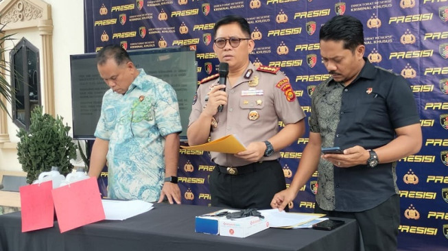 Polda Jambi Ungkap Peredaran BBM Ilegal Milik Perusahaan Energi di Kota Jambi